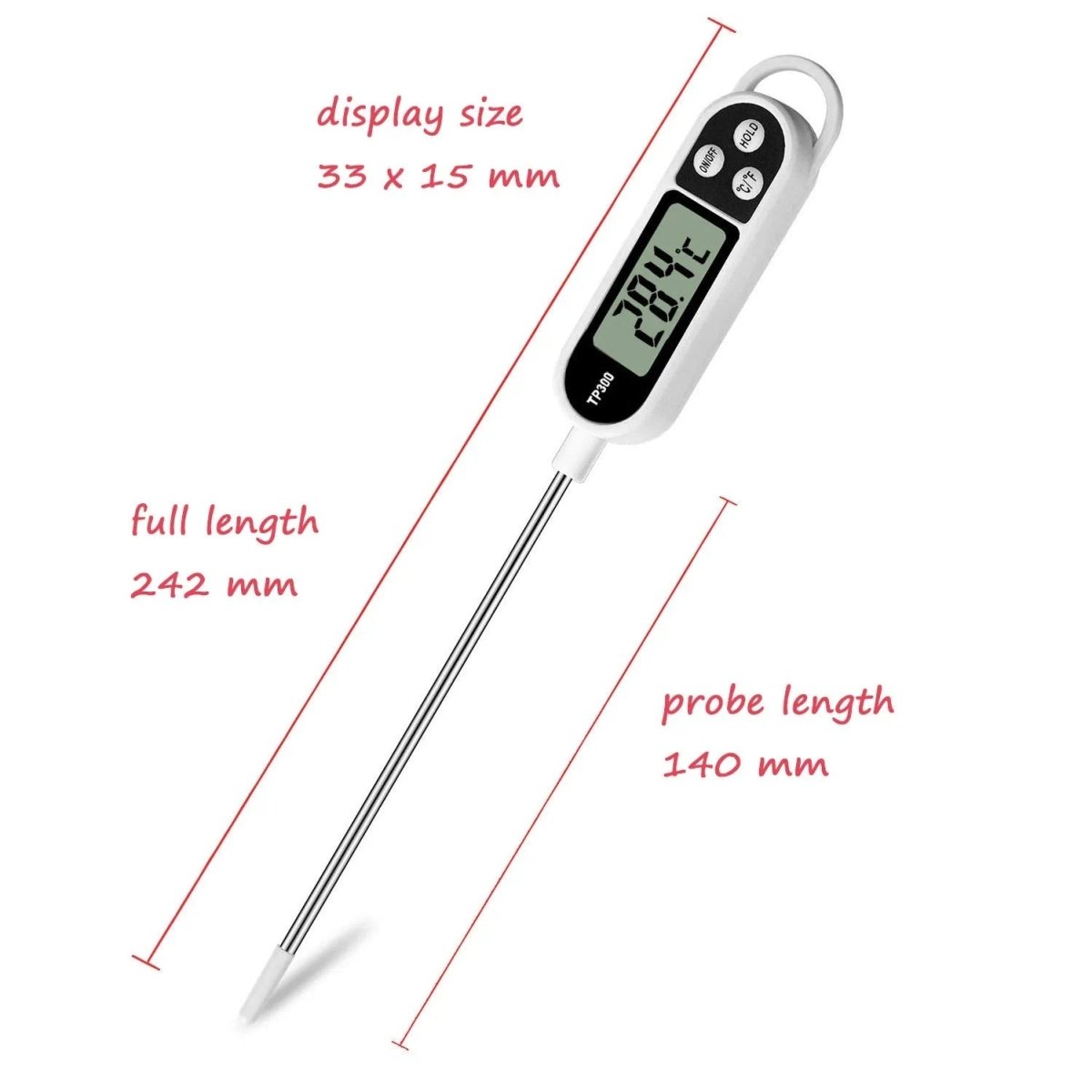 Digital Heat Absorbent Cooking Thermometer - Techmanistan in Pakistan