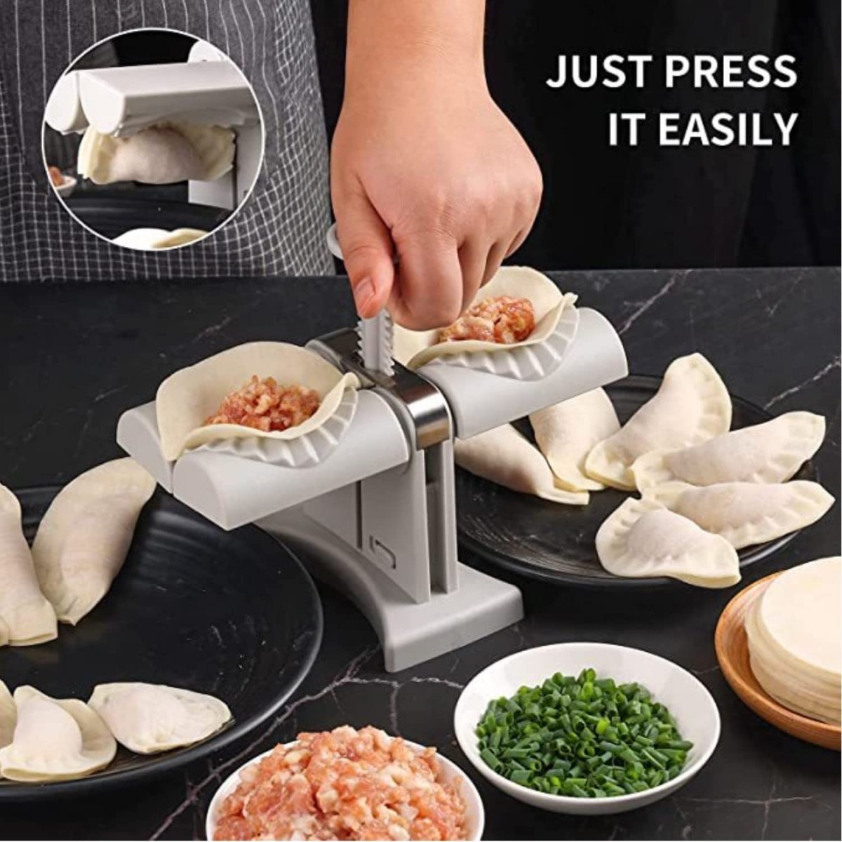 Double Head Automatic Dumpling Maker - Techmanistan in Pakistan