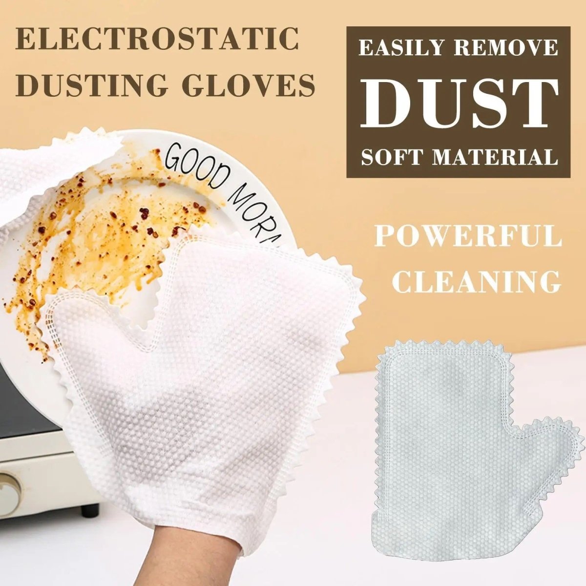 Double Sided Dust Cleaning Gloves - Techmanistan in Pakistan