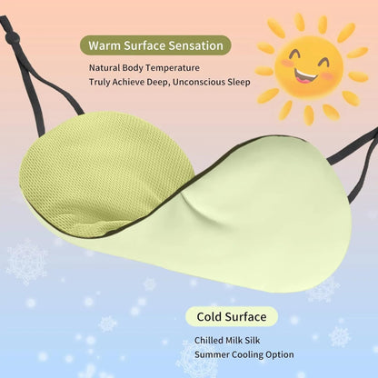 Double - sided Hot & Cold Sided Eye Mask - Techmanistan in Pakistan
