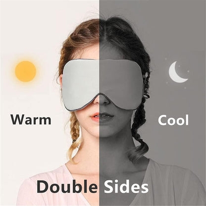 Double - sided Hot & Cold Sided Eye Mask - Techmanistan in Pakistan