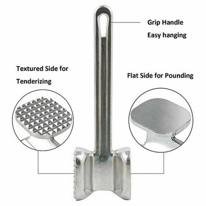 Double Sided Meat Tenderizer - Techmanistan in Pakistan