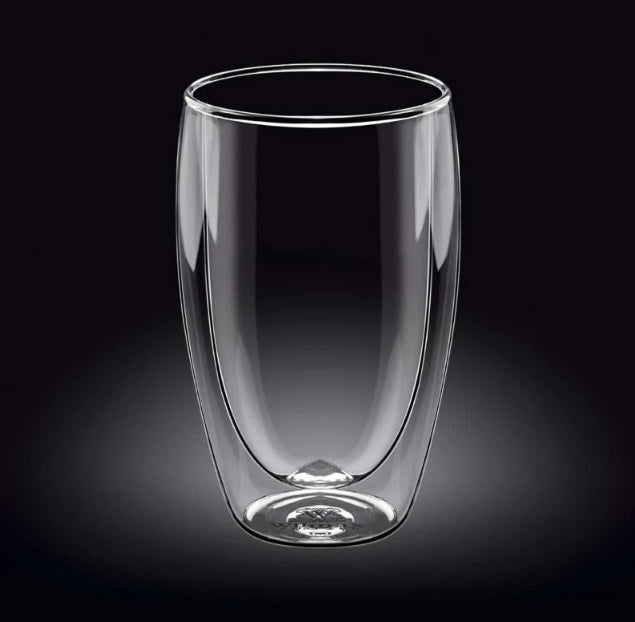 Double Wall Glass Drinking Glass - Techmanistan in Pakistan