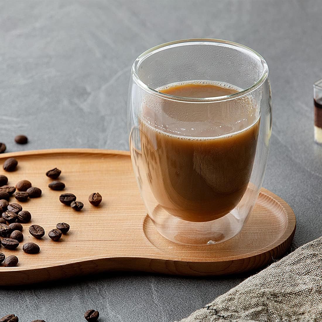 Double Wall Glass Drinking Glass - Techmanistan in Pakistan