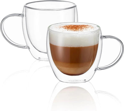 Double Wall Glass Mug - Techmanistan in Pakistan