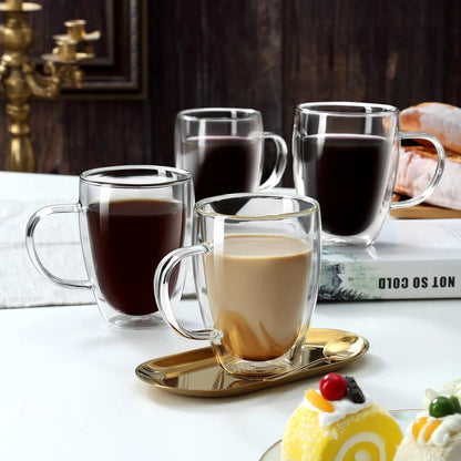 Double Wall Glass Mug - Techmanistan in Pakistan