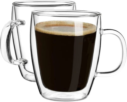 Double Wall Glass Mug - Techmanistan in Pakistan
