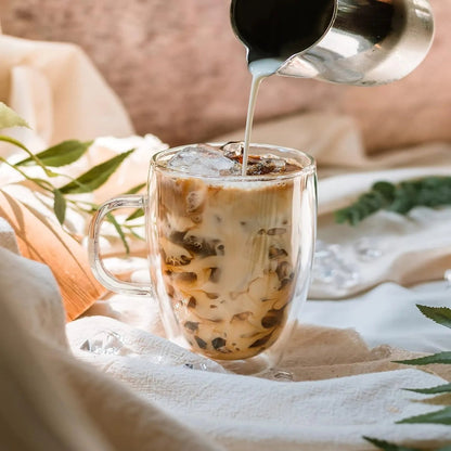 Double Wall Glass Mug - Techmanistan in Pakistan