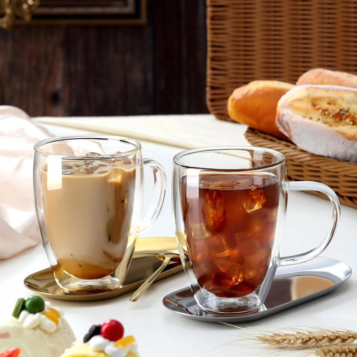 Double Wall Glass Mug - Techmanistan in Pakistan