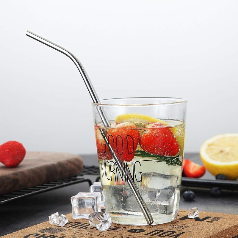 Drinking Straws With Cleaning Brush - Techmanistan in Pakistan