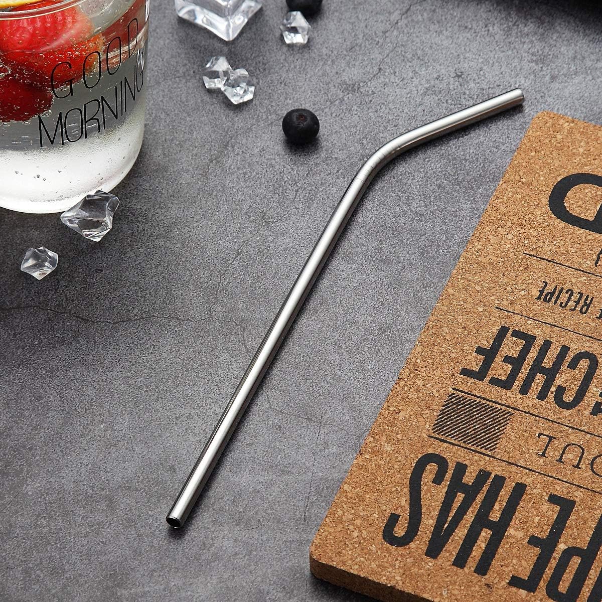 Drinking Straws With Cleaning Brush - Techmanistan in Pakistan