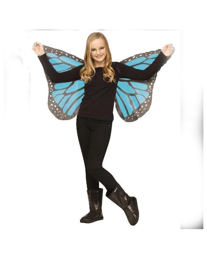 Fanciful Fabric Butterfly Wings Stole - Techmanistan