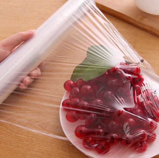 100cm x 30cm Kitchen Transparent PE Cling Film Techmanistan