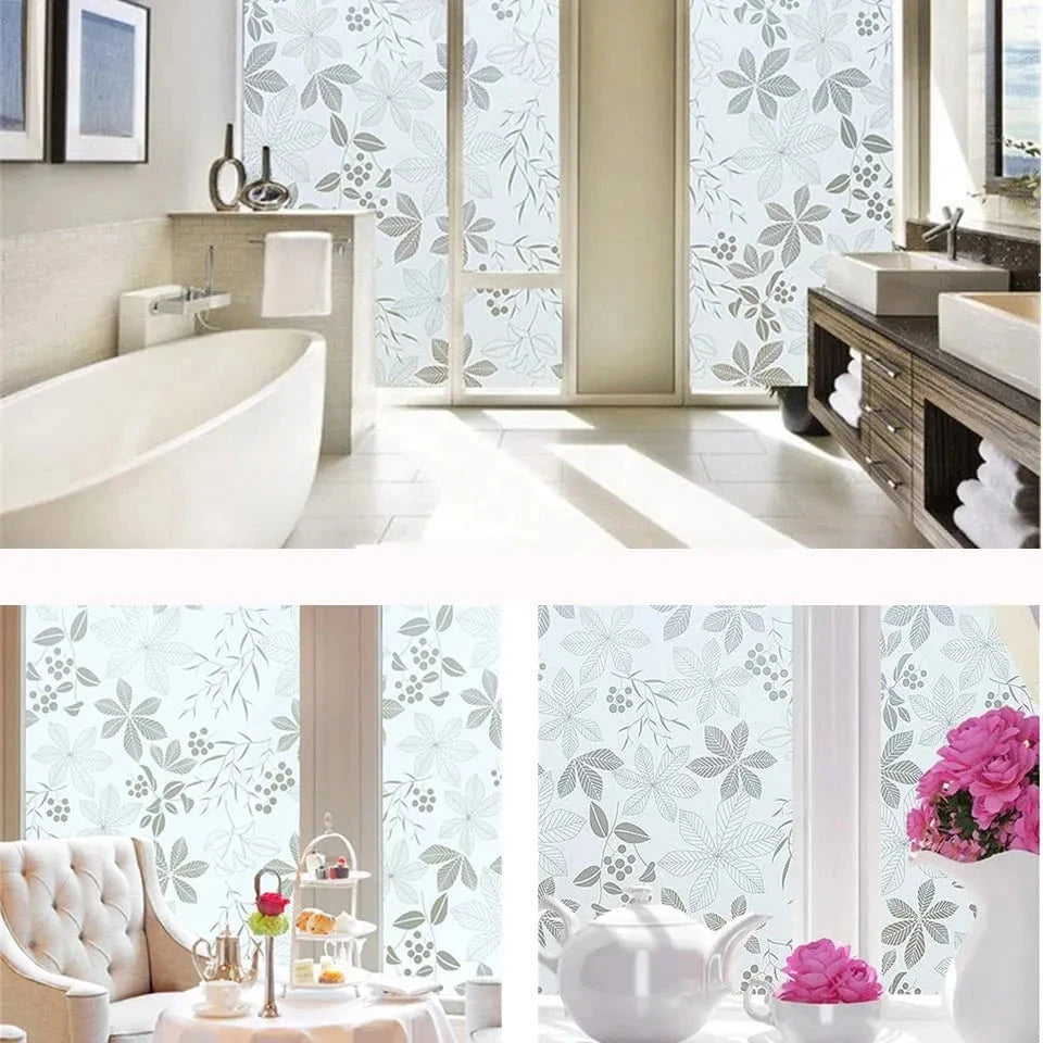 Self-Adhesive Privacy Glass/Window Film Techmanistan