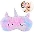 Soft Plush Unicorn Sleep Eye Mask – Random Color
