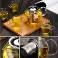 Borosilicate Glass Teapot Kettle