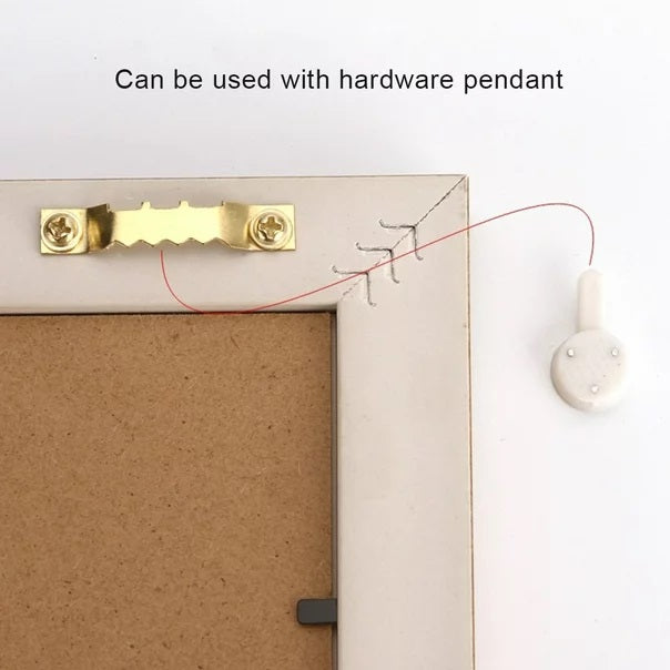 Picture Frames Hooks, Hard Plastic Photo Frames Hangers