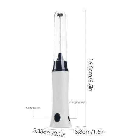 Electric Handheld Milk Frother Techmanistan