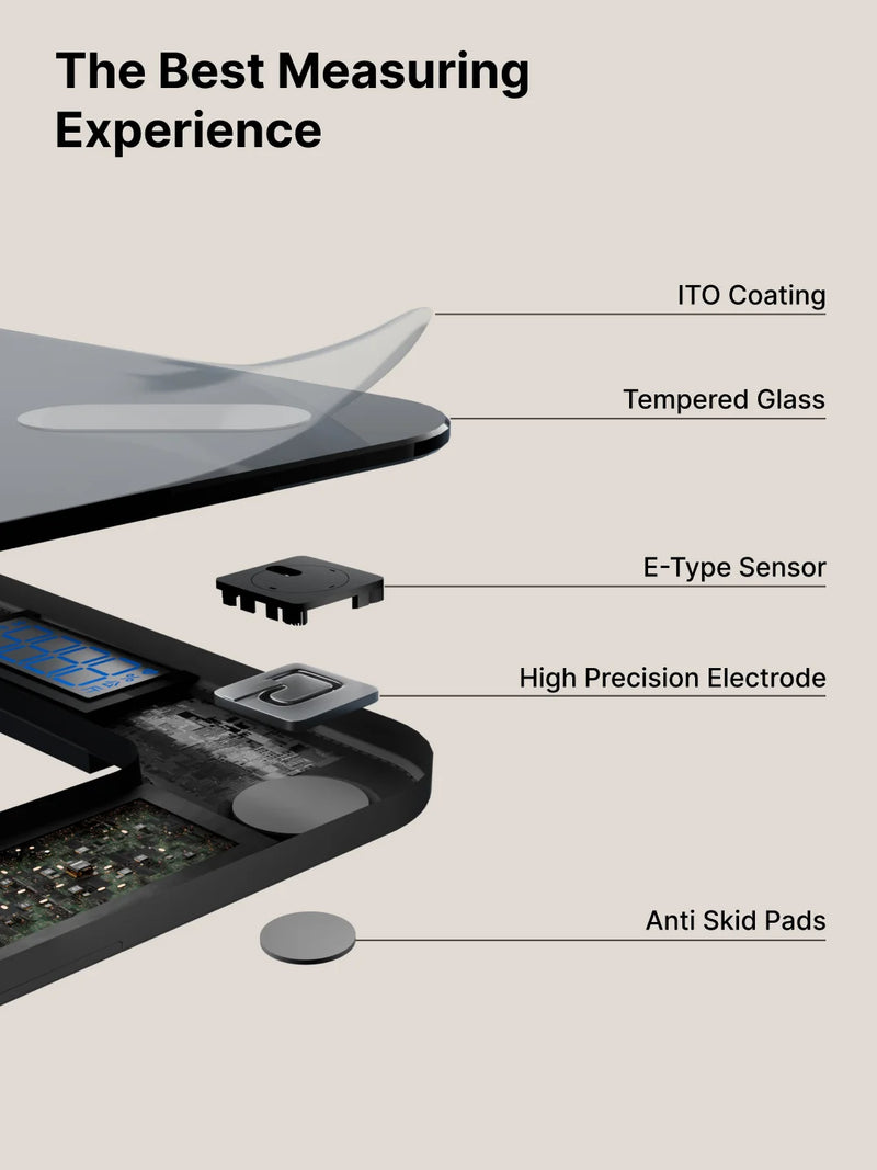 Bluetooth Smart Digital Electronic Weighing Scale - 180kg