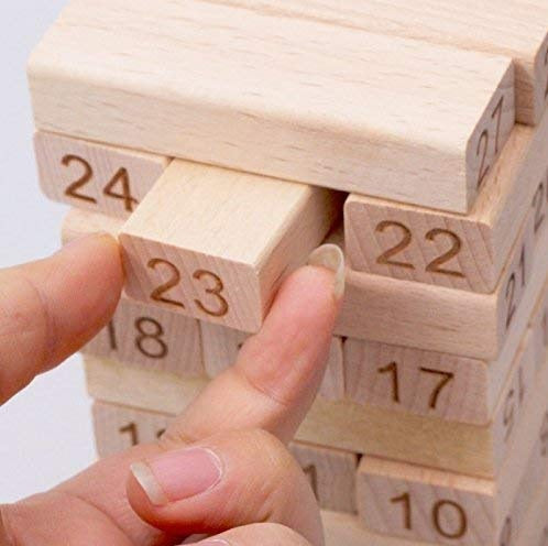 54 Pcs Jenga Puzzle Game