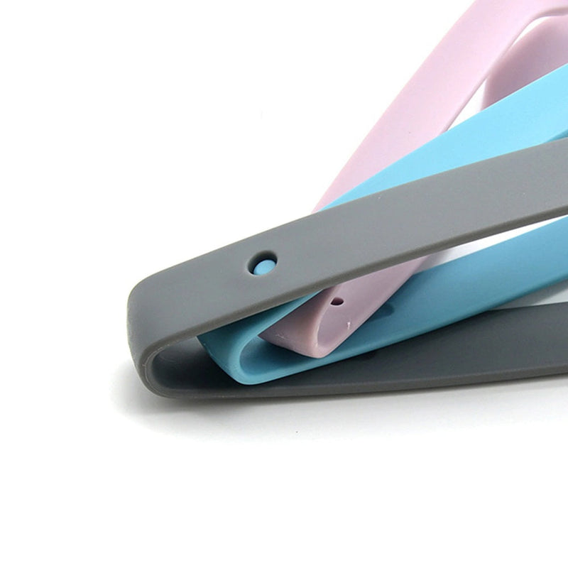 Set of 3 - Portable Plastic Nesting Food/BBQ/Oven/Bread Tongs For Serving Bread, Cakes, Salads & Bars - Random Color My Store