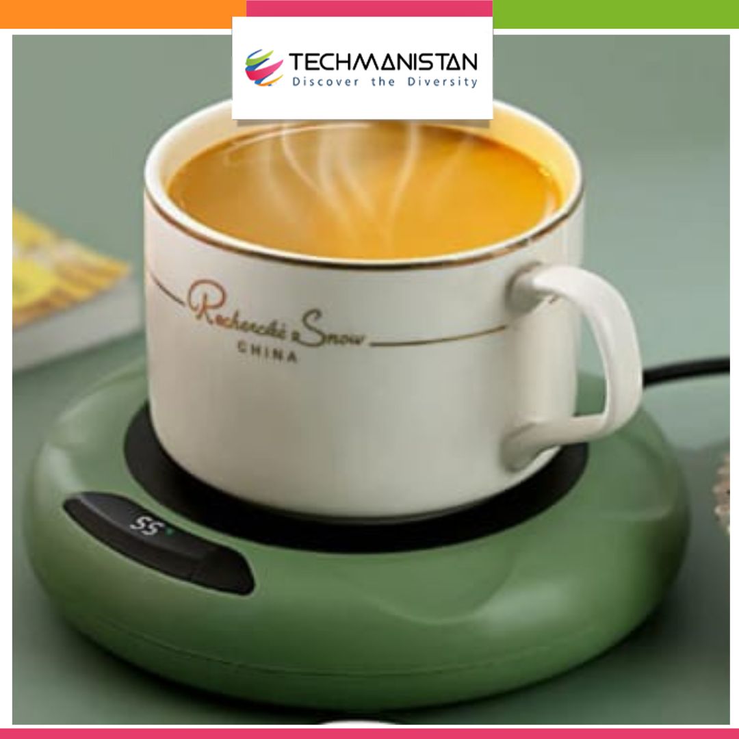 Electric Coffee Cup Warmer Plate - Techmanistan in Pakistan