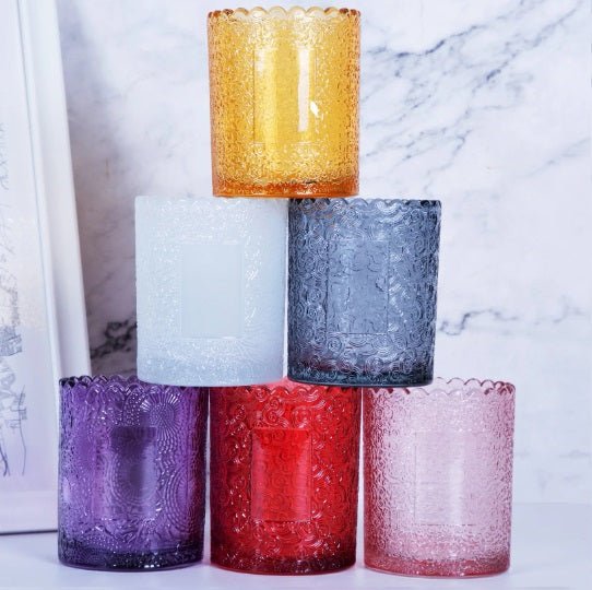 Empty Glass Candle Jar - Techmanistan in Pakistan