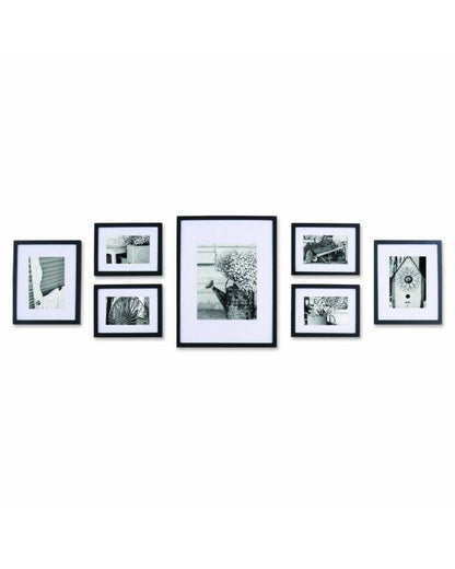 Set of 7 - Photo Frames Collage Wall Hanging Wall Decor Set - Perfect for Living Room My Store