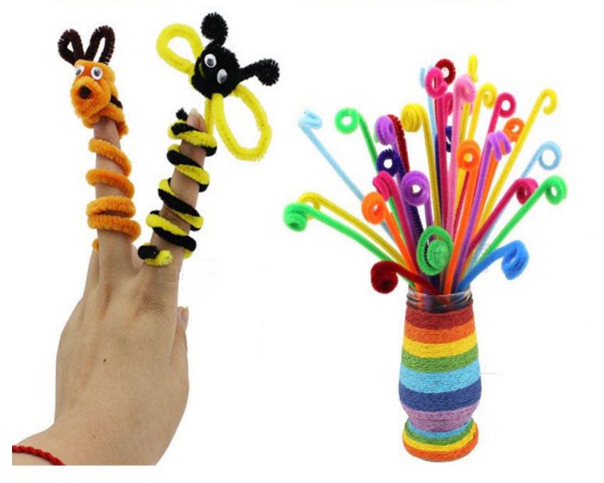 Pack of 10 pcs - Chenille Sticks Stems for Cat Play Toy My Store