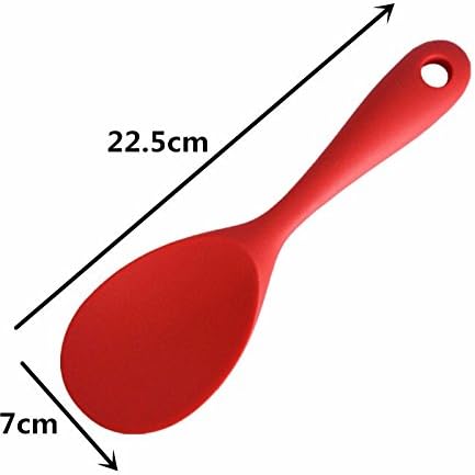 Non-Stick Silicone Rice Spoon Techmanistan