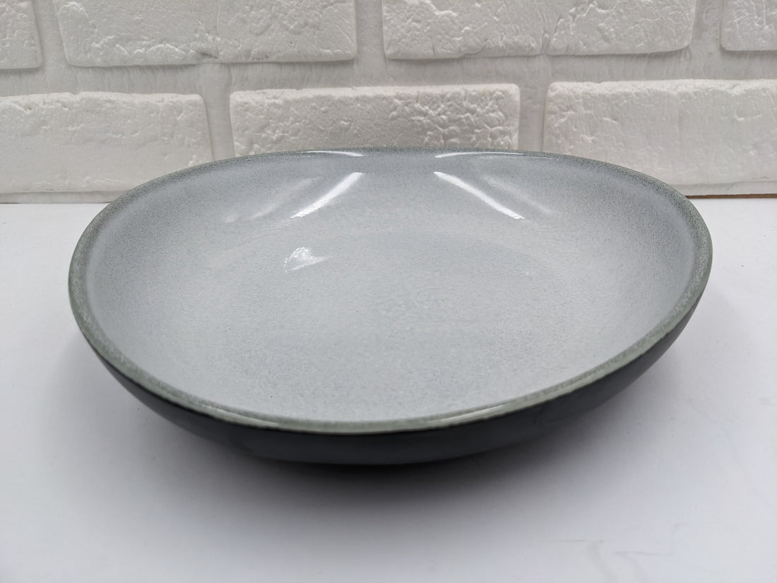 Oval Dinner Bowl Ceramic Lunch Plate