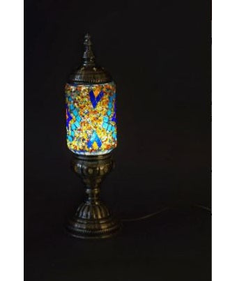 Pair of Moroccan Mosaic Lamp Turkish Table Lamp