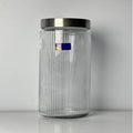 Clear Glass Storage Jar – Airtight Kitchen Jar