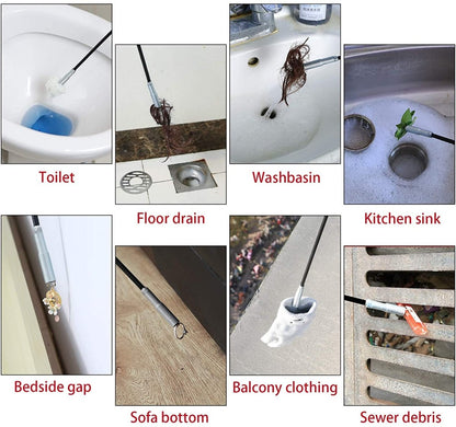 Flexible Grabber Pickup Tool, Drain Clog Remover - Techmanistan in Pakistan