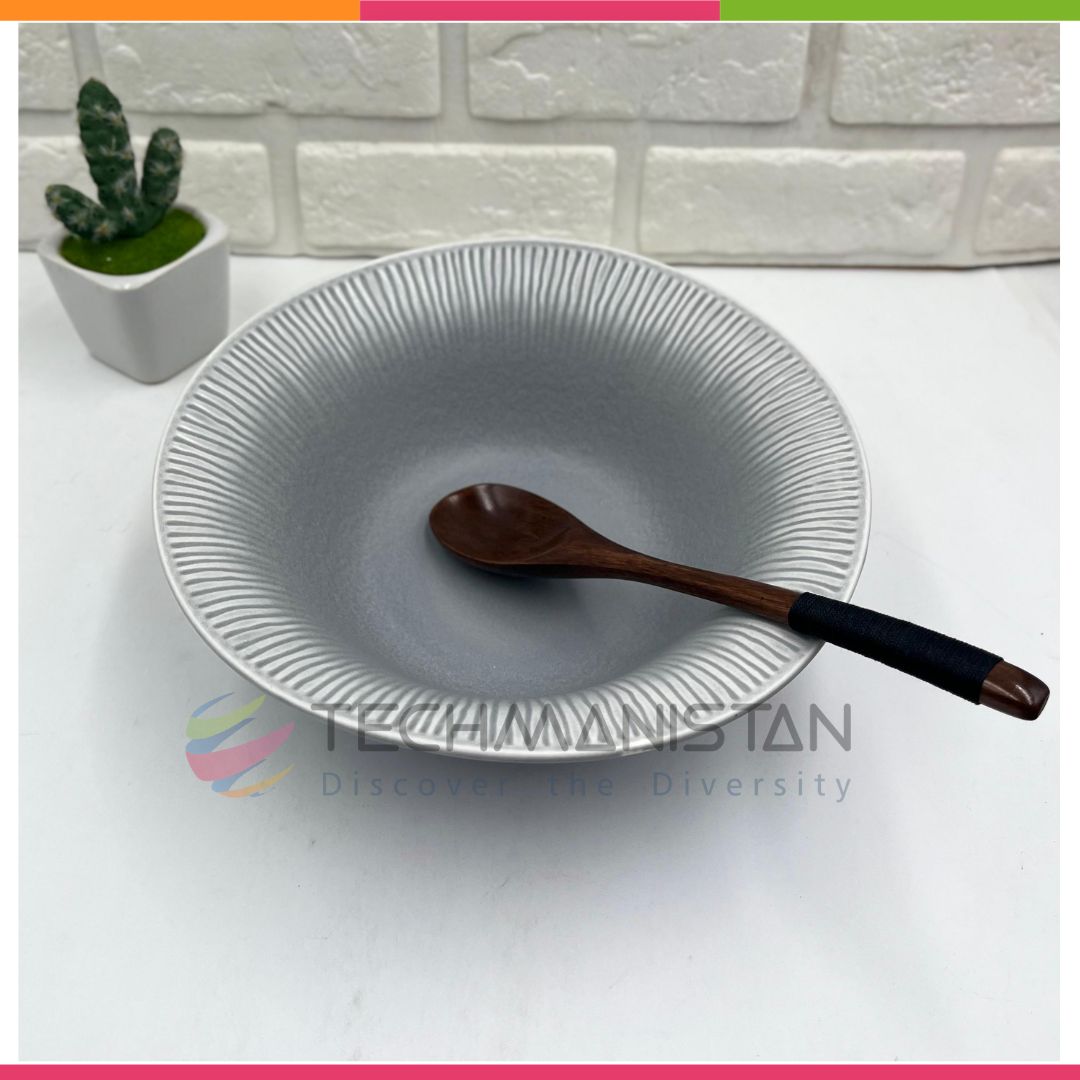 Flower Pattern Ceramic Bowl - Techmanistan in Pakistan