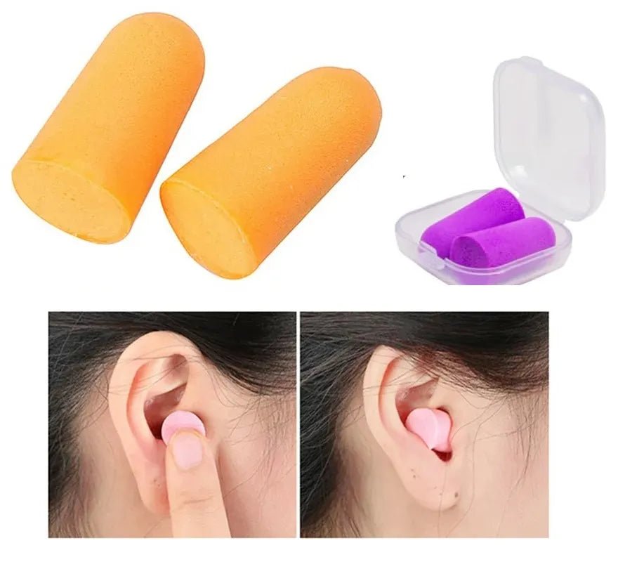 Foam Earplugs With Storage Box - Techmanistan in Pakistan