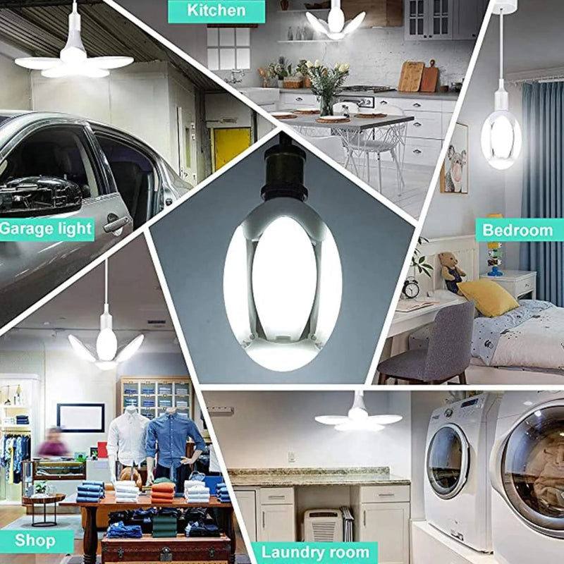 Foldable E27 Lotus Night Light - Techmanistan in Pakistan