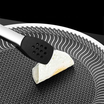 Foldable Handle Laser Coated Honeycomb Tawa - Techmanistan in Pakistan