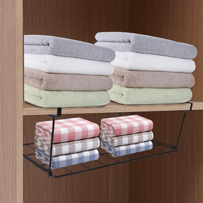 Foldable Under Shelf Storage Basket - Techmanistan in Pakistan