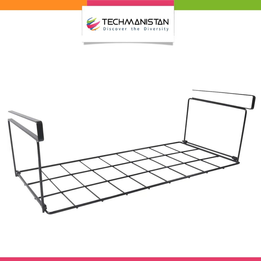 Foldable Under Shelf Storage Basket - Techmanistan in Pakistan