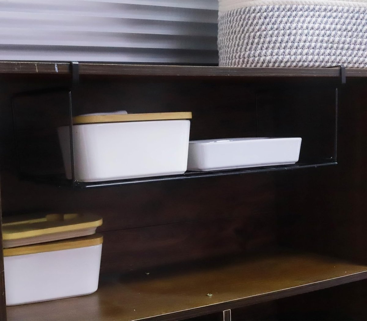 Foldable Under Shelf Storage Basket - Techmanistan in Pakistan