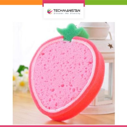 Fruit shape Soft Sponge Dish Cloth - Techmanistan in Pakistan