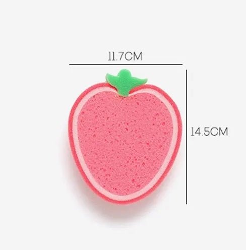 Fruit shape Soft Sponge Dish Cloth - Techmanistan in Pakistan