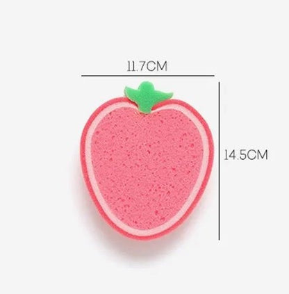 Fruit shape Soft Sponge Dish Cloth - Techmanistan in Pakistan