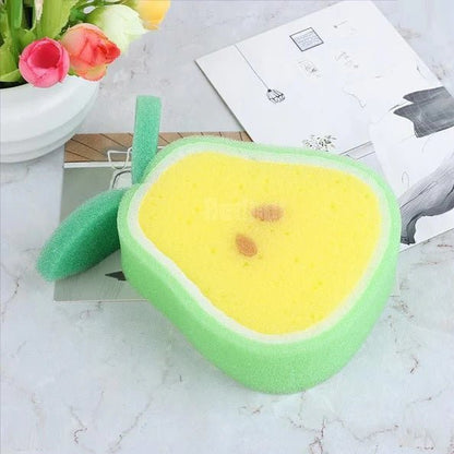 Fruit shape Soft Sponge Dish Cloth - Techmanistan in Pakistan