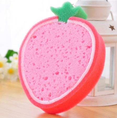 Fruit shape Soft Sponge Dish Cloth - Techmanistan in Pakistan