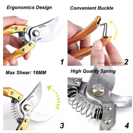 Fruit Tree Thick Branch Pruning Shears Scissor - Techmanistan in Pakistan