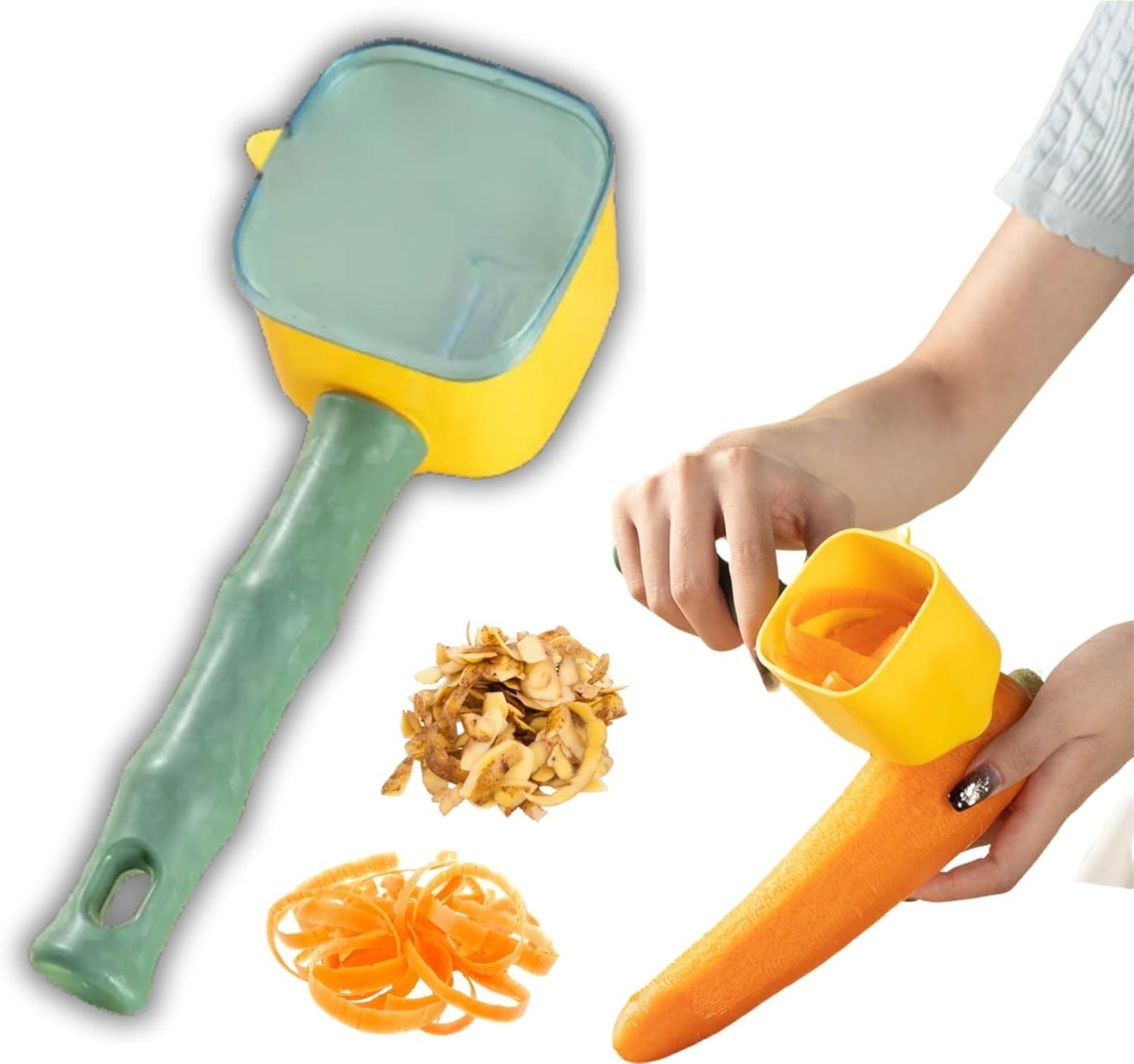 Fruit & Vegetable Storage Peeler with Container - Techmanistan in Pakistan