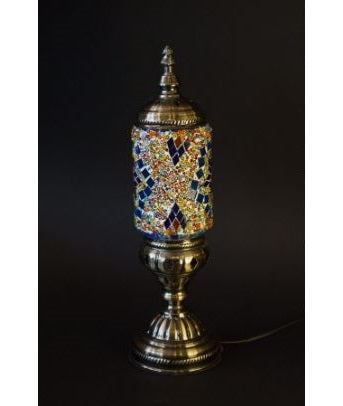 Pair of Moroccan Mosaic Lamp Turkish Table Lamp