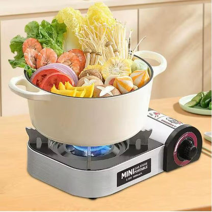 Mini Portable Butane Outdoor Cooking Gas Stove